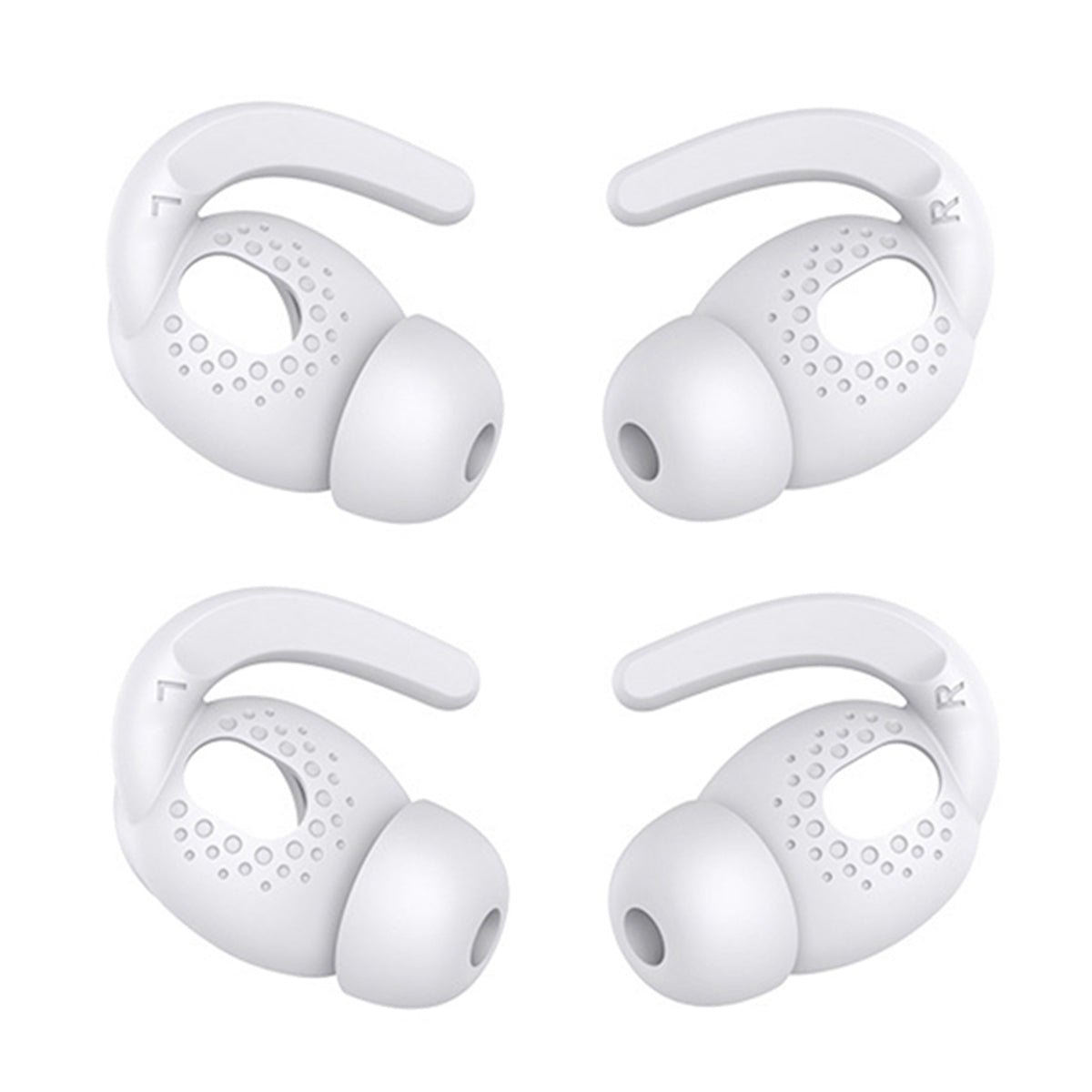 AHASTYLE PT40 2 Pairs S Size Anti-lost Earhook Eartips for Apple AirPods 3 Soft Silicone Anti-slip Earbuds Sleeve Earphone Eartips AHASTYLE PT40 2 Pairs S Size Anti-lost Earhook Eartips for Apple AirPods 3 Soft Silicone Anti-slip Earbuds Sleeve Earphone Eartips